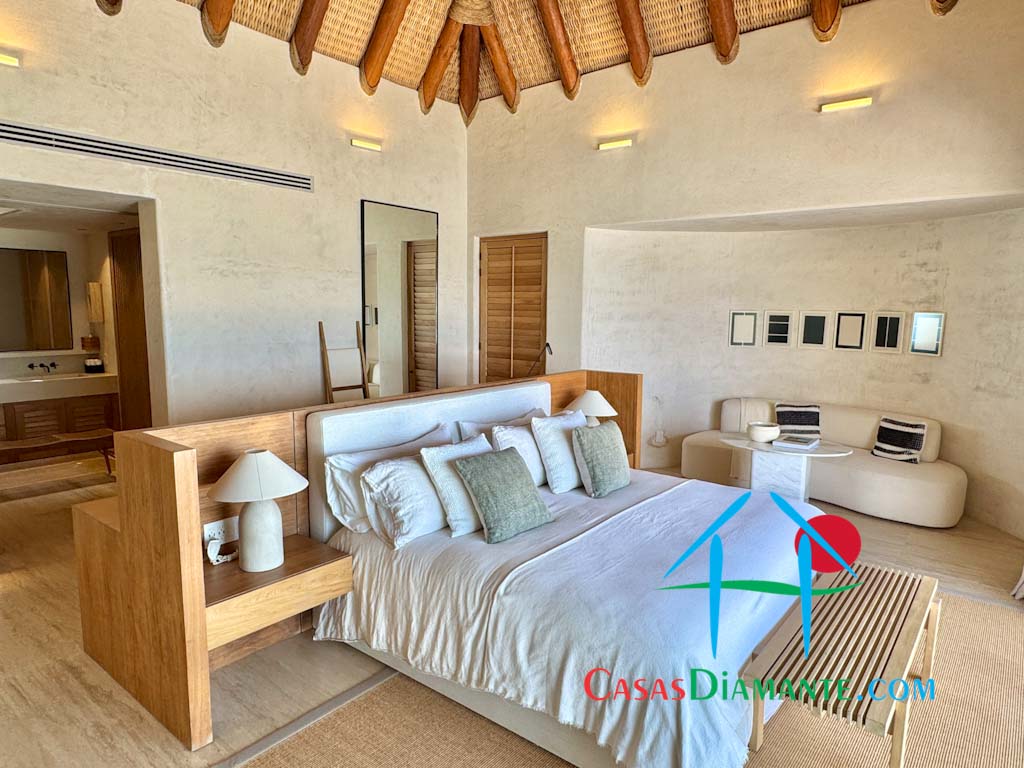 Real Diamante Del Mar Casa Palapas - Recámara principal 6